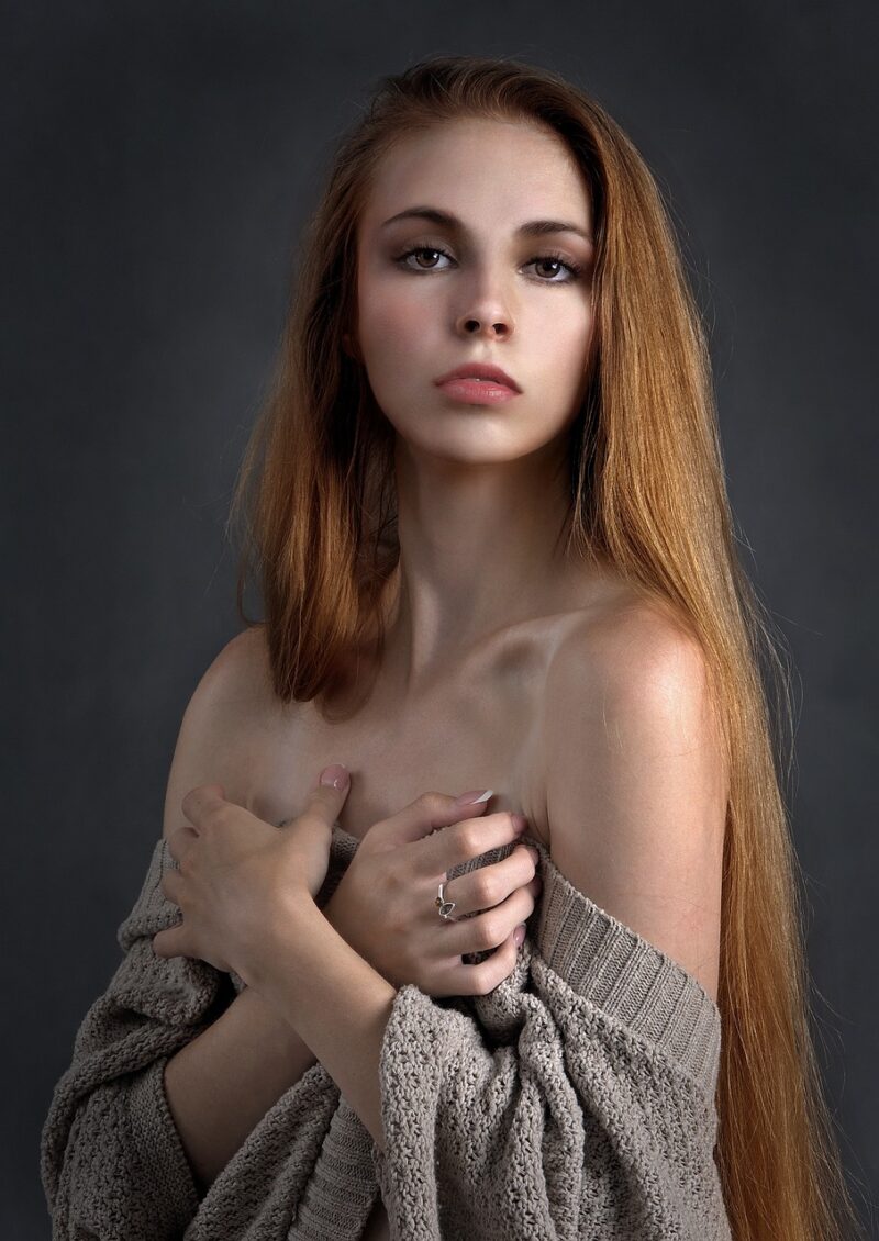 woman, model, portrait