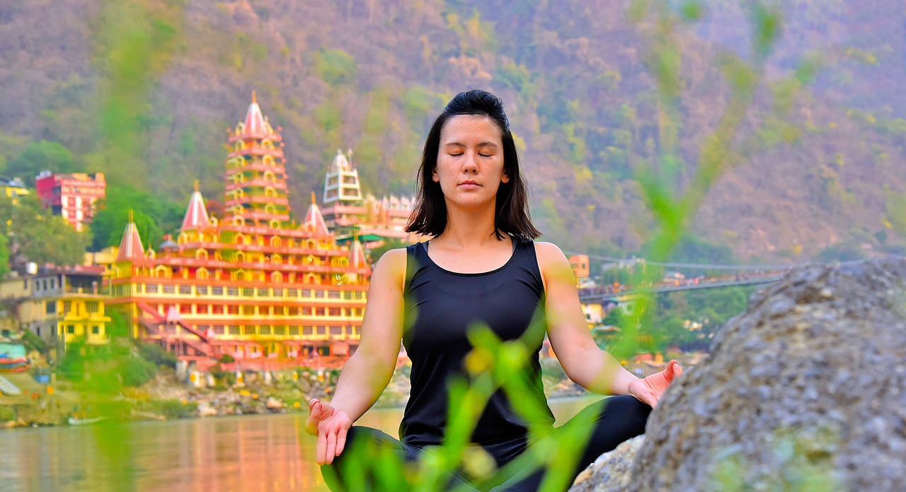 yoga, yogini, ganges