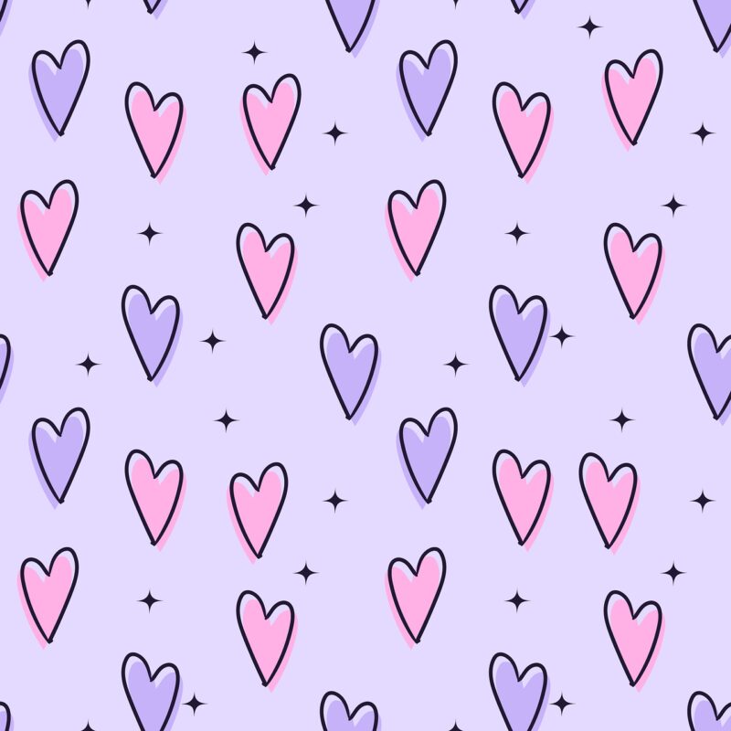 heart, pattern, wallpaper