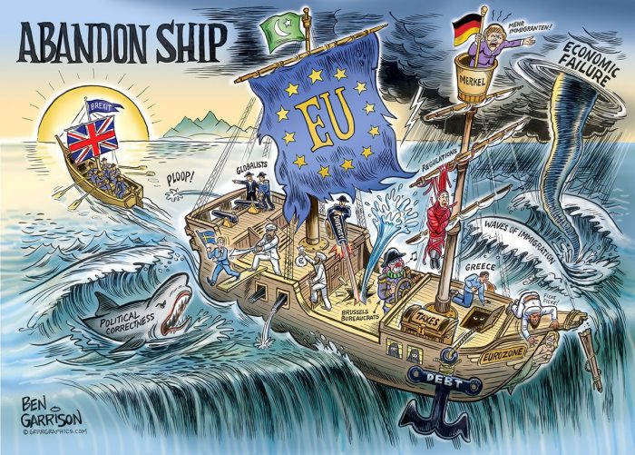 Brexit Cartoon Straipsniai.lt