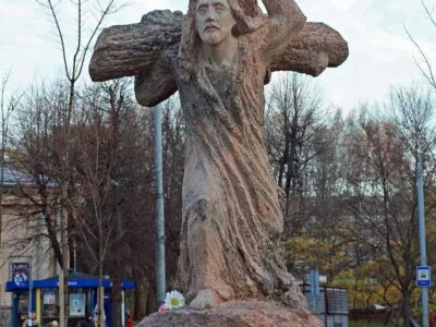 Protestas prieš pasityčiojimą iš kunigo Broniaus Laurinavičiaus atminimo