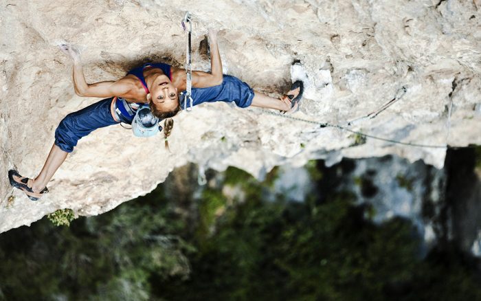 Mountaineering Crag Climber Sport Girls photo Straipsniai.lt