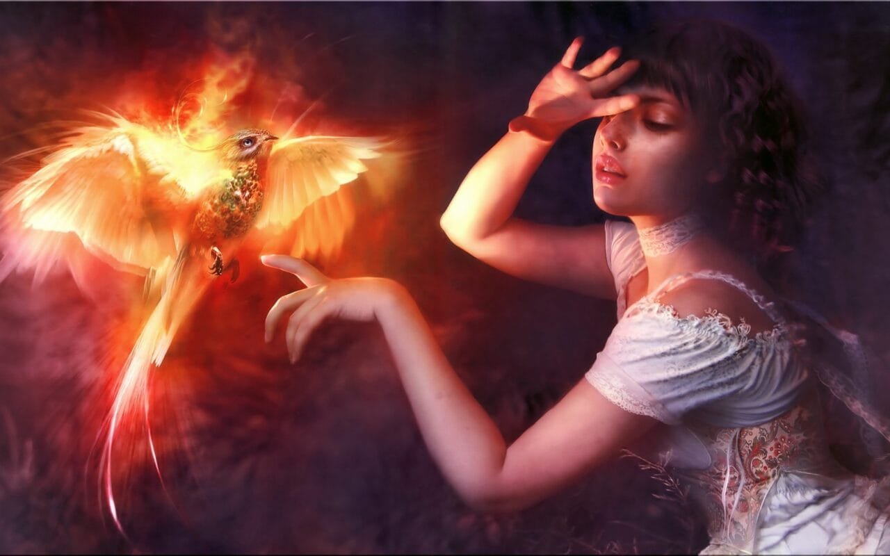 Phoenix Girl Art