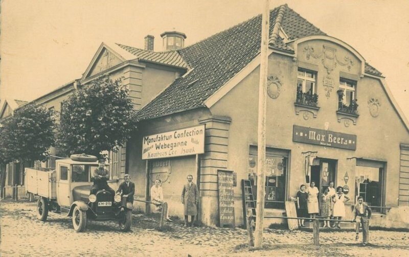 Priekule. Uzeiga restoranas 1929 m. Fot. E. Kaufmann Straipsniai.lt