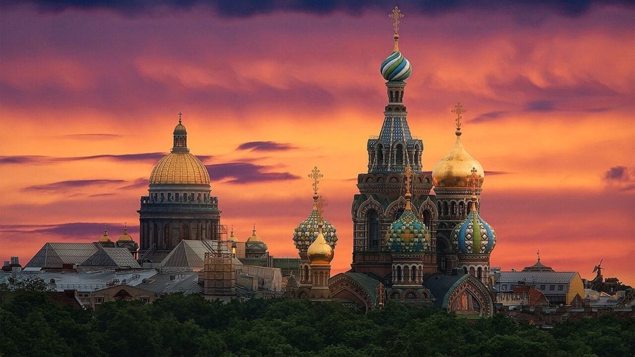 Sunset 4K St Petersburg Russia Straipsniai.lt