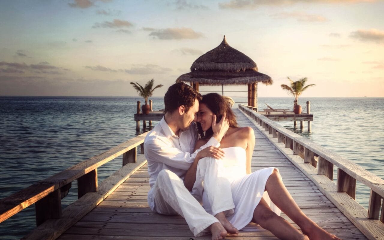 Sweet happy feelings couple love and romance