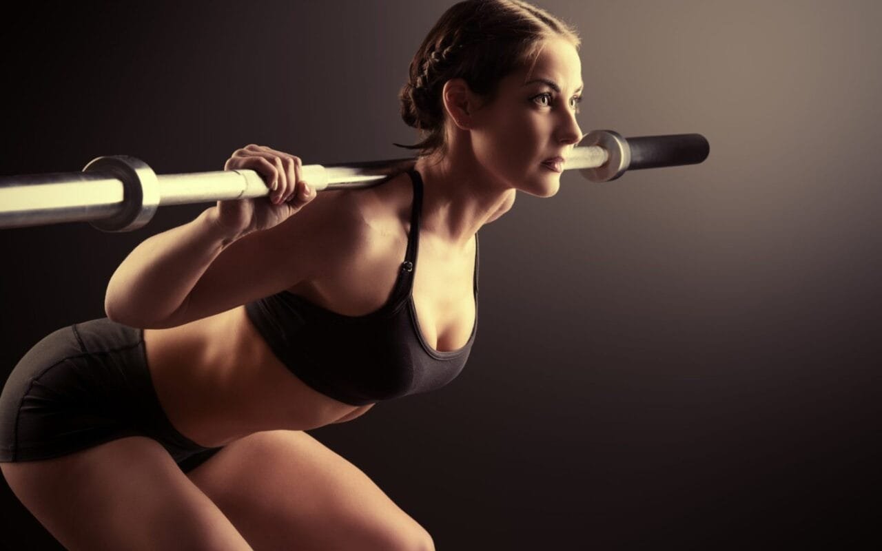 Weight Bar Gym Girl Fitness 8K