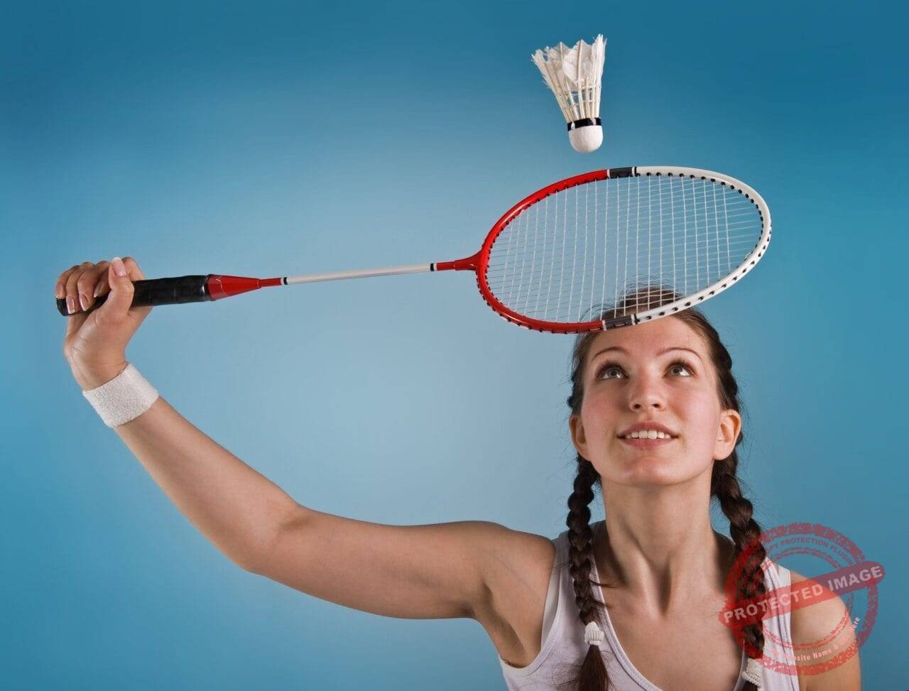 Badminton Racket Woman