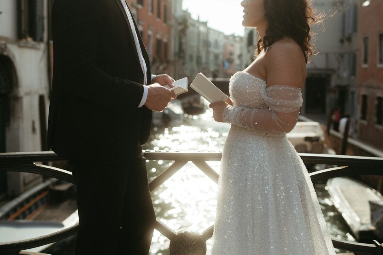 A man and a woman standing next to each other