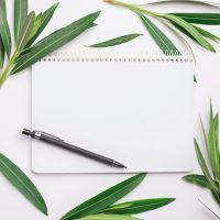 lovely-flowers-concept-with-leaves-notebook_23-2148007105