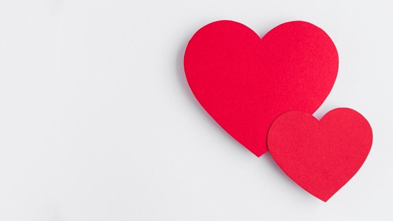valentine s day with copy space concept 23 2148752622 Straipsniai.lt