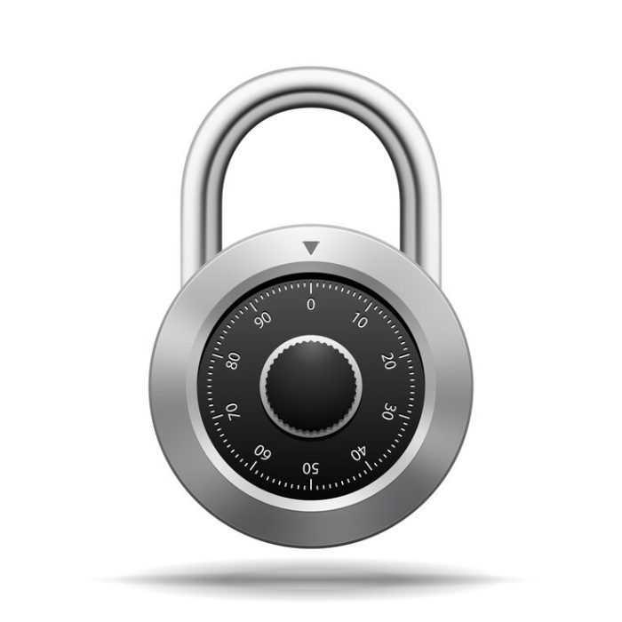 vector-security-padlock-chrome-steel-with-dial-isolated-white_1284-48153