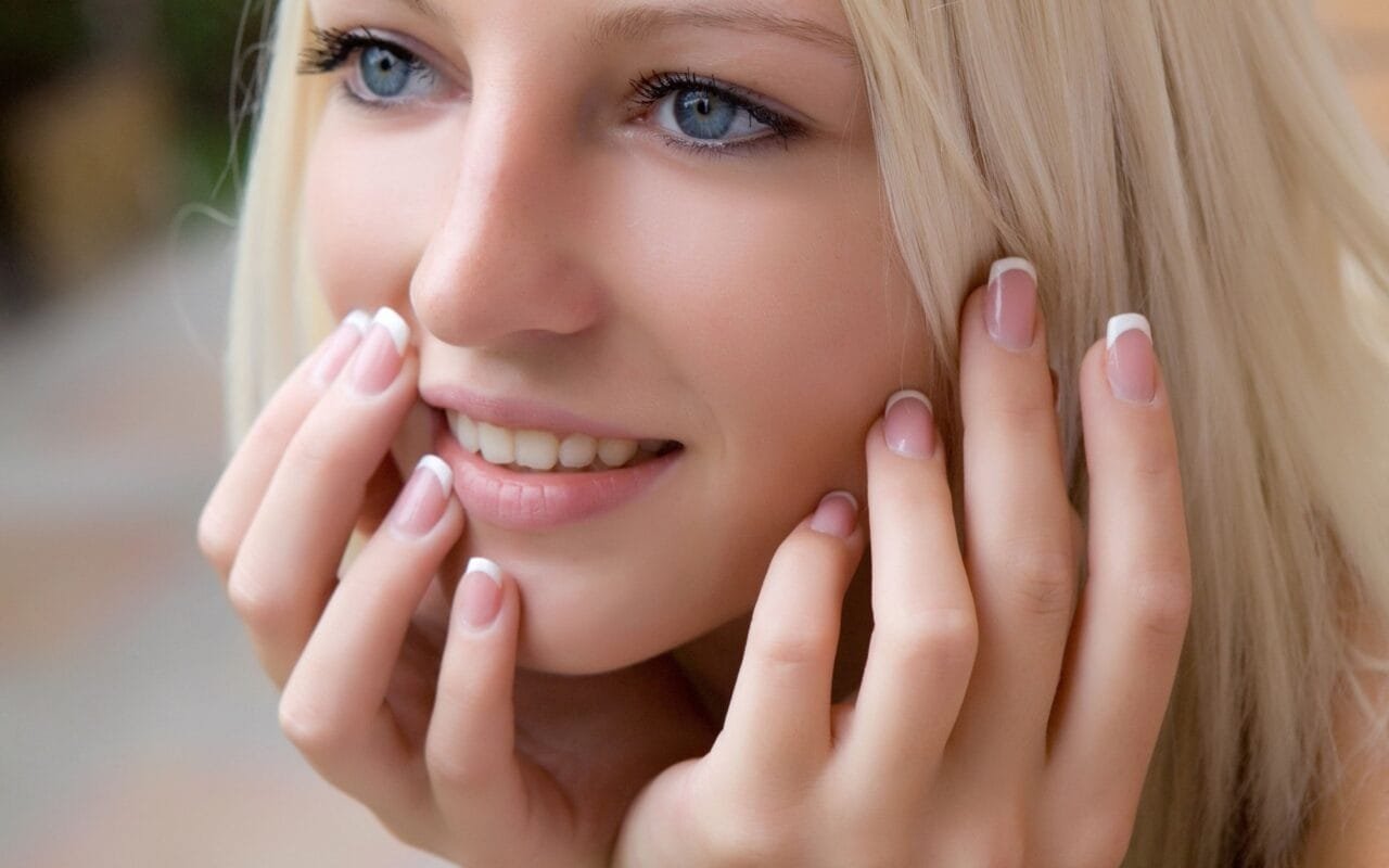 Women Model Blonde Long Hair