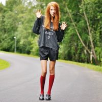 women redheads fashion anorexi Straipsniai.lt