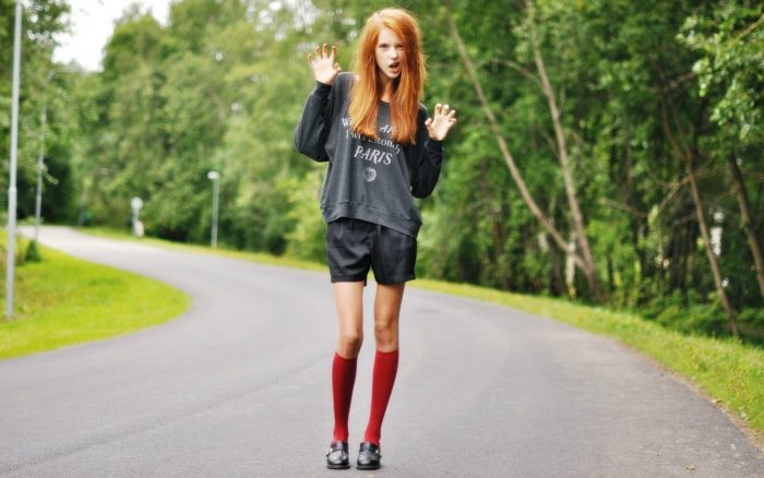 women redheads fashion anorexi Straipsniai.lt