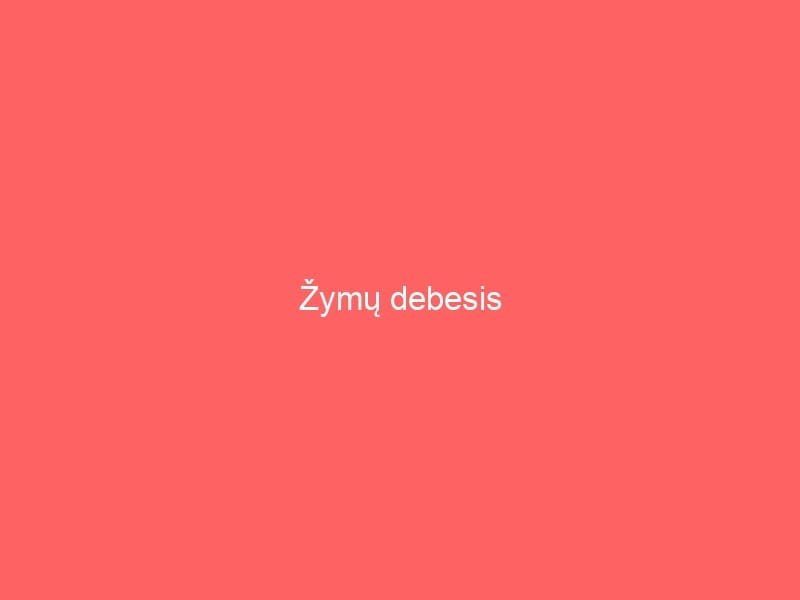 Žymų Debesis